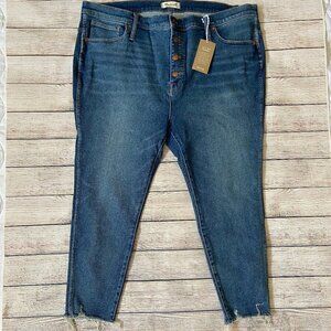 Madewell Petite 10" High-Rise Skinny Jeans 37P